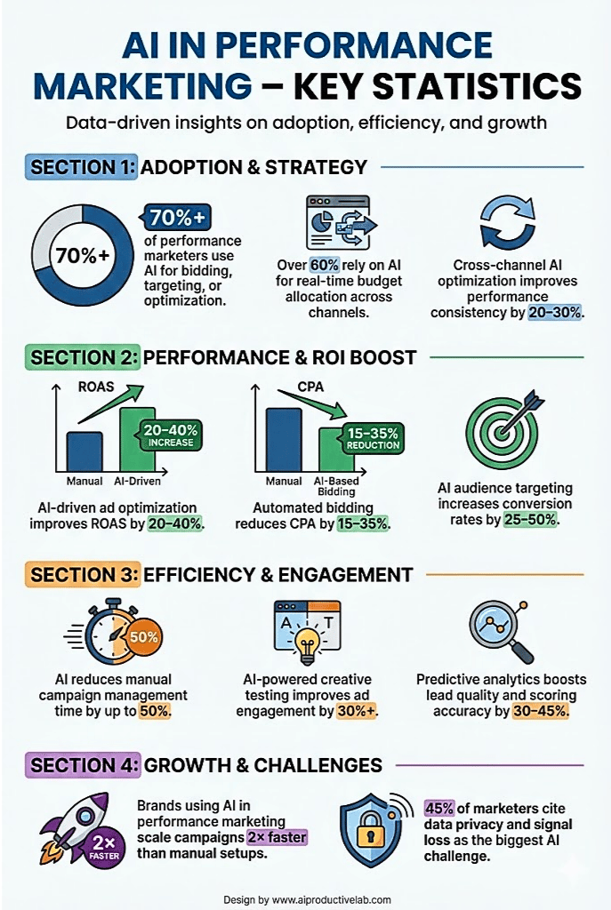 AI in Performance Marketing Key Statistics