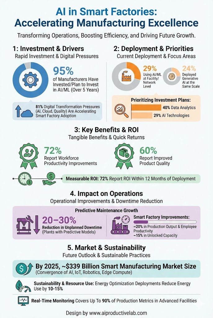 AI in Smart Factories Statistics