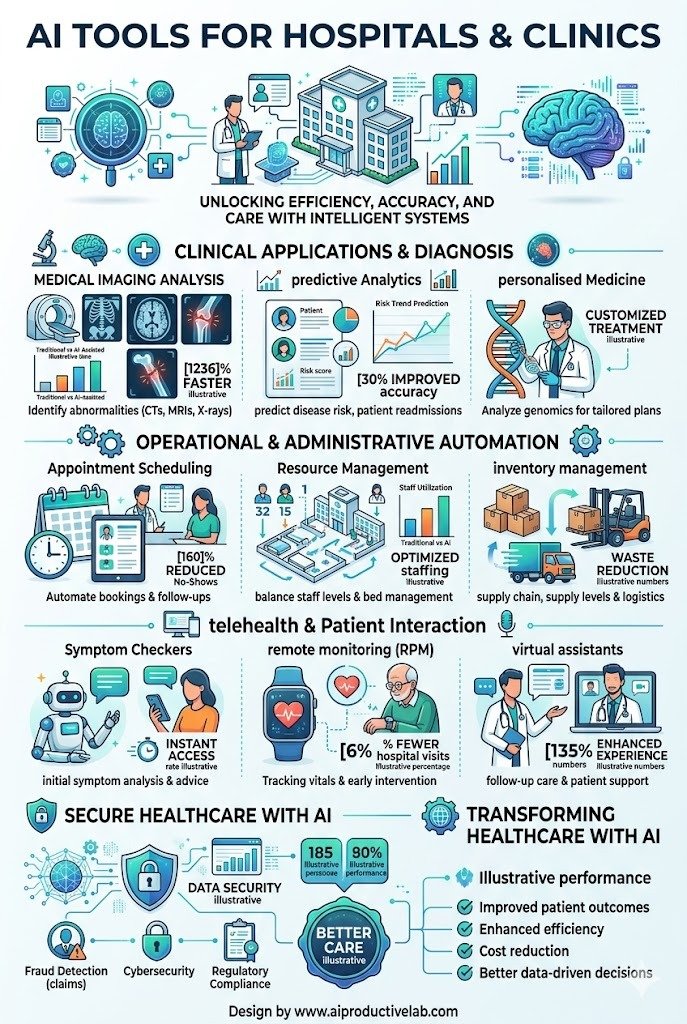 AI Tools for Hospitals and Clinics