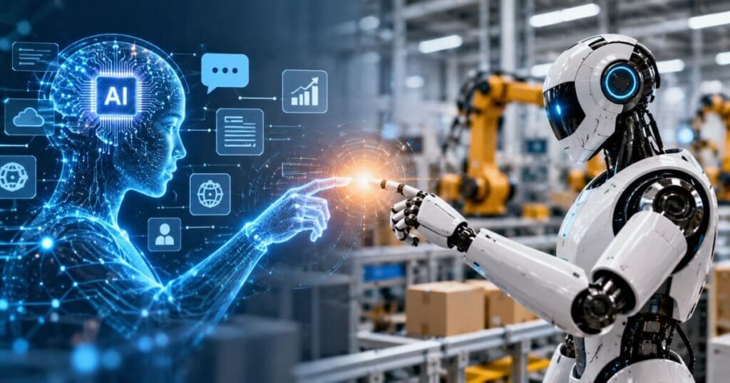 AI Agents and Physical Robots